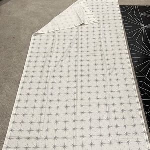 West Elm window curtains. 48” wide by 95” tall.